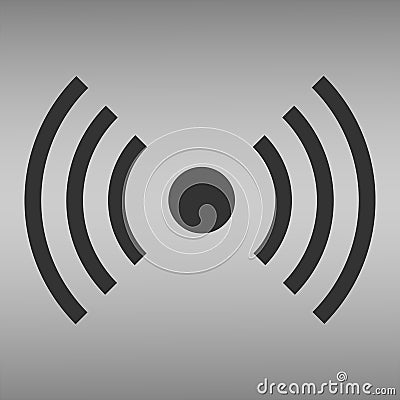 Wi Fi icon icon wifi Stock Photo