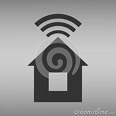 Wi Fi icon icon wifi Stock Photo