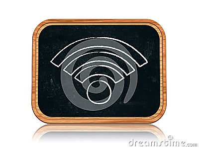 Wi-Fi sign Stock Photo