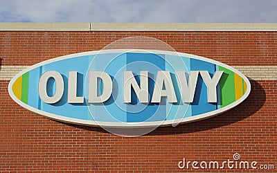 Wichita Falls, TX - February 8, 2019 Old Navy located in the Sikes Senter Mall Editorial Stock Photo