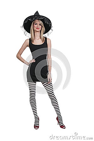 Wicked Witch Stock Photo