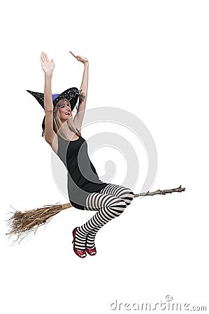 Wicked Witch Stock Photo