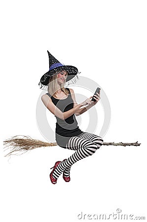 Wicked Witch Stock Photo