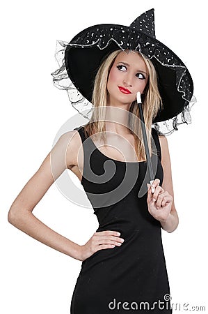 Wicked Witch Stock Photo
