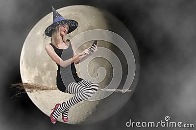 Wicked Witch Stock Photo