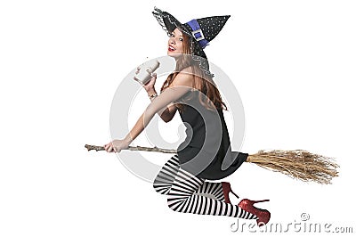 Wicked Witch Stock Photo