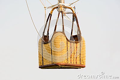 Wicker Basket Stock Photo