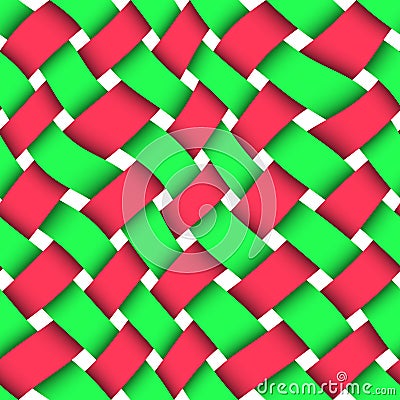 Wicker seamless texture Stock Photo