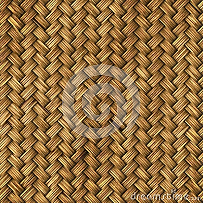 Wicker texture Stock Photo