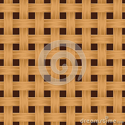 vector wicker texture. Vector Illustration