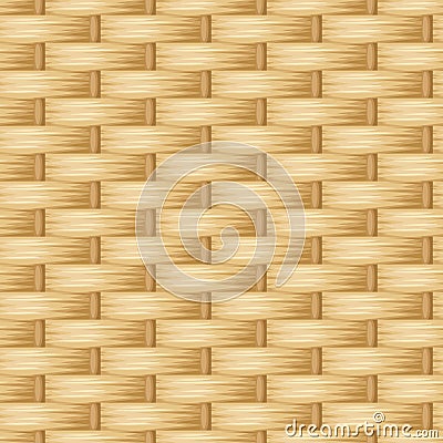 Wicker texture. Vector Illustration