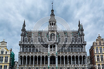 Maison du Roi in the Grand Square in Brussels, Belgium Stock Photo