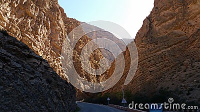 View gorges du dades ,tinerhir,morocco. Editorial Stock Photo