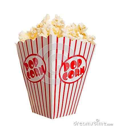 Wide popcorn Stock Photo