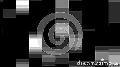 Wide vertical lines with flicker and gradient effect, 3d rendering. Computer generated technology background Stock Photo