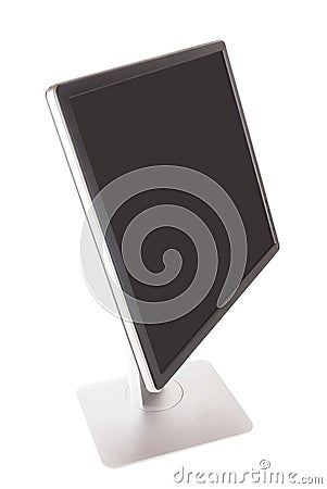 Widescreen Monitor Stock Photo