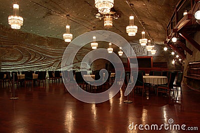 Wieliczka salt mine Editorial Stock Photo