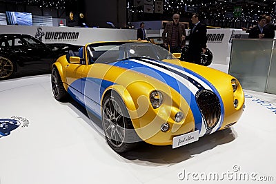 Wiesmann Roadster Scuba Mobil Editorial Stock Photo