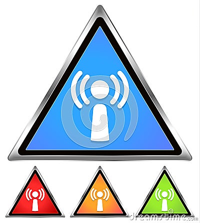 Wifi / Antennae / Signal Icon Stock Photo