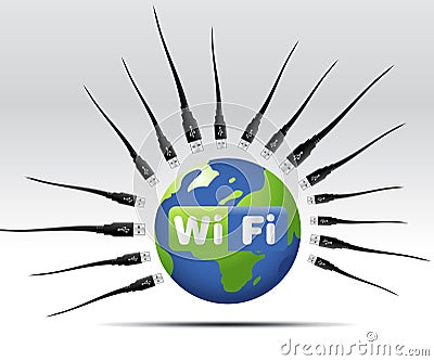 Wifi Icon Vector Illustration