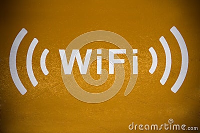 Wifi icon Stock Photo