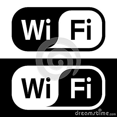 WiFi Icon Vector Illustration