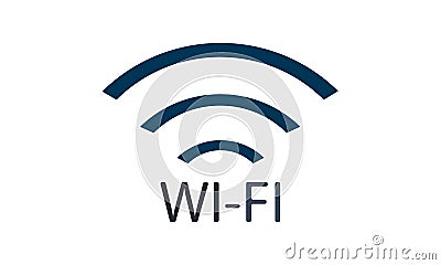 WiFi internet icon vector concept illustration for design. Vector Illustration