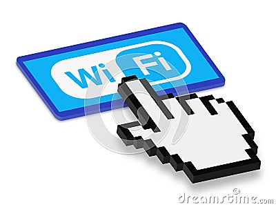 WiFi Editorial Stock Photo