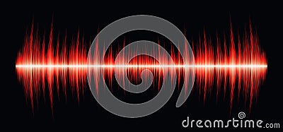 Wifi radio sound signal connection in two directions, vector illustration Vector Illustration