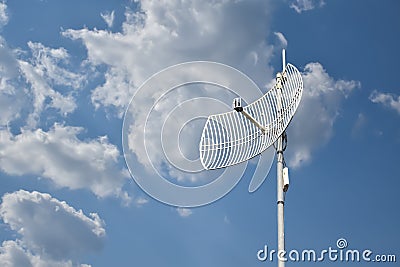 Wifi receiver and repeater Stock Photo