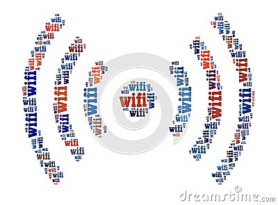 Wifi Sign Stock Photo