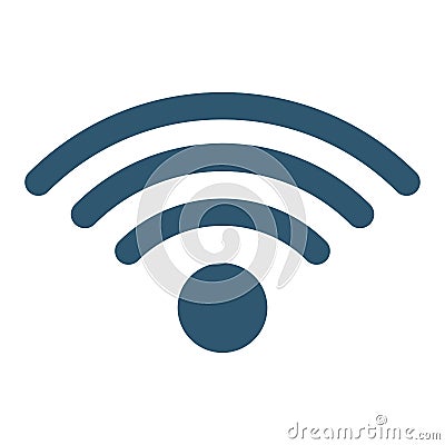 Wifi signal icon image Vector Illustration