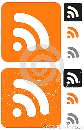 WiFi symbols Vector Illustration