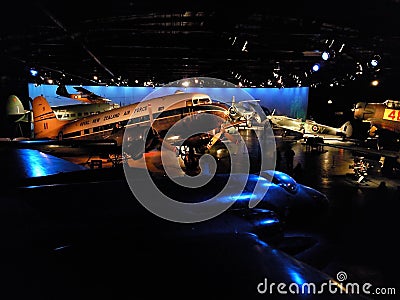 Wigram air force museum New Zealand Editorial Stock Photo