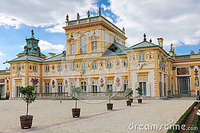 Wilanow Palace & Gardens. Warsaw. Poland. Stock Photo