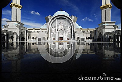 Wilayah Mosque Editorial Stock Photo