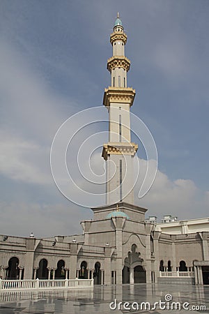 Wilayah Mosque Minaret Stock Photo