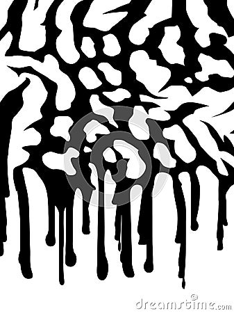 Wild Animal Abstract Background Vector Illustration