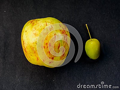 Wild apple Stock Photo