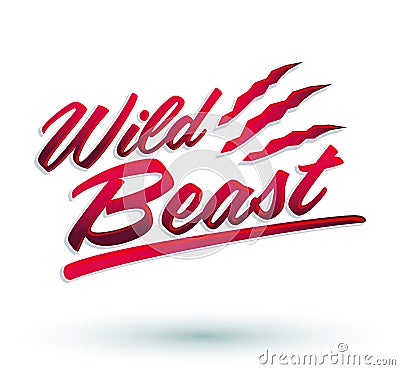 Wild Beast Vector Illustration