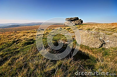Wild Dartmoor Stock Photo
