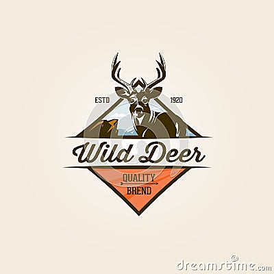 Wild Nature Logo Template Stock Photo