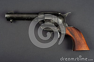 wild west revolver - colt single action army Stock Photo