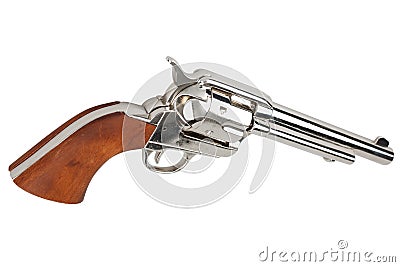 wild west revolver - colt single action army Stock Photo