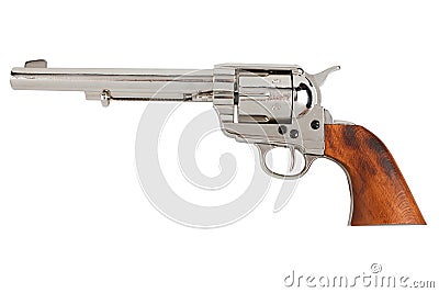 wild west revolver - colt single action army Stock Photo