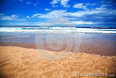 Wilderness Beach, South Africa Stock Photo