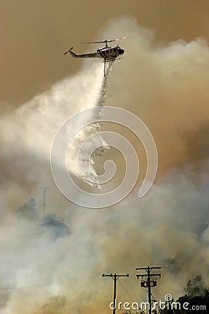 Wildfire Stock Photo