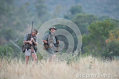 Wildlife rangers on duty Editorial Stock Photo