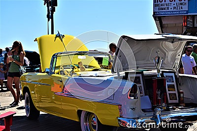 Wildwood Car show Editorial Stock Photo