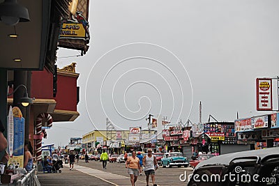 Wildwood Car Show Editorial Stock Photo